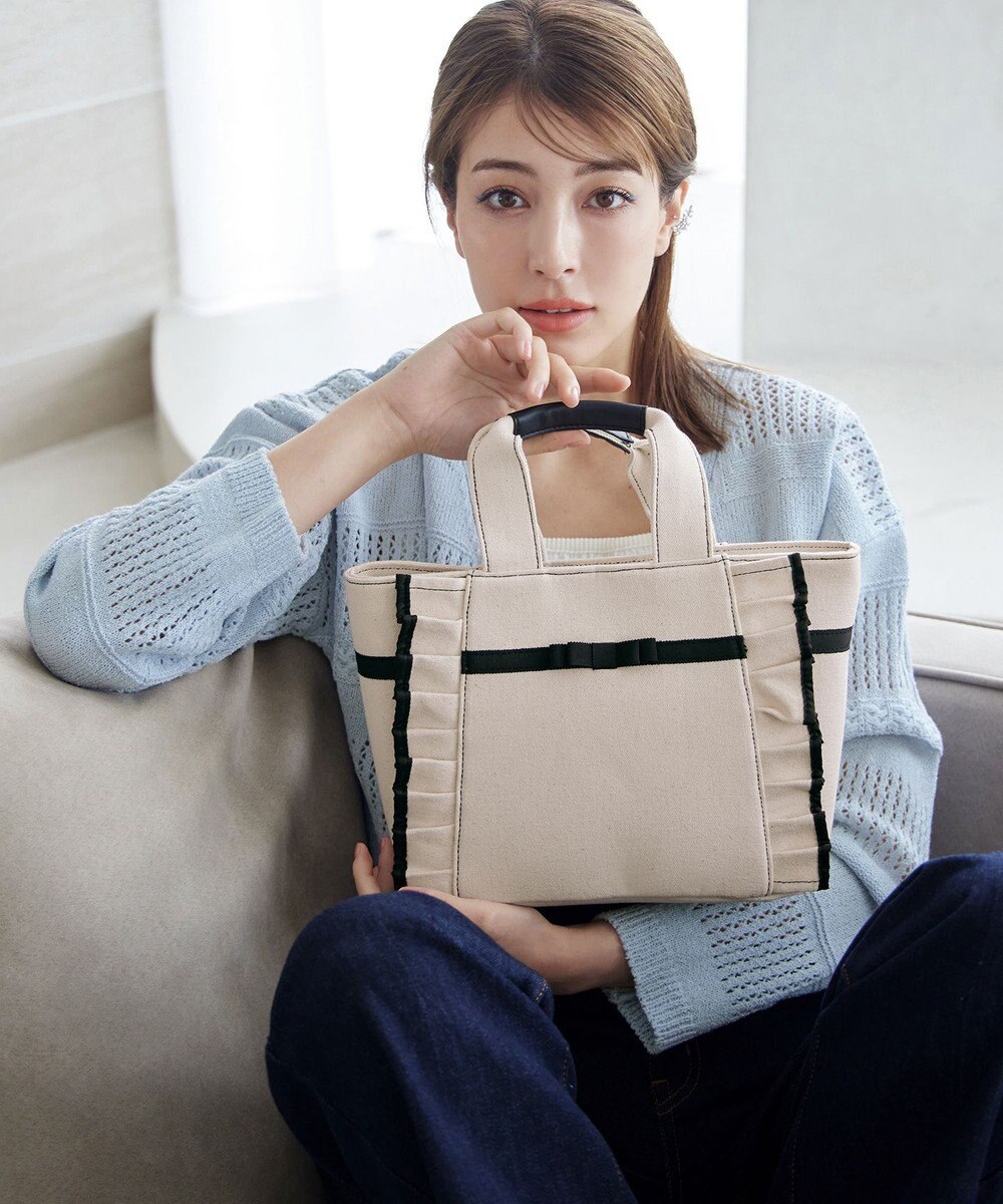 Tiaclasse 【洗える】クロシェニットカーディガン カーディガン 