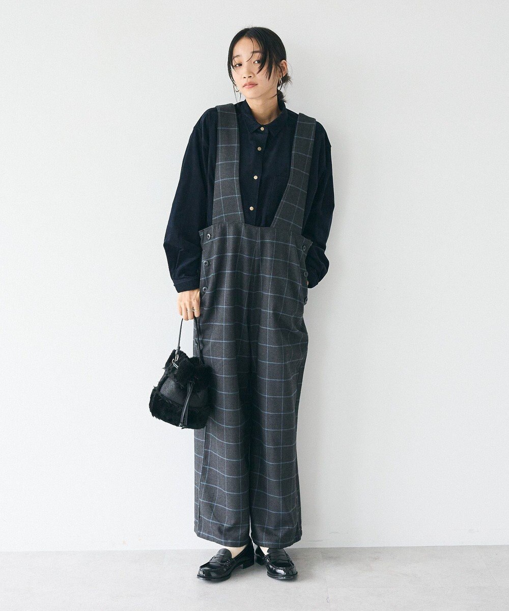 CRAFT STANDARD BOUTIQUE ツイードサロペット 