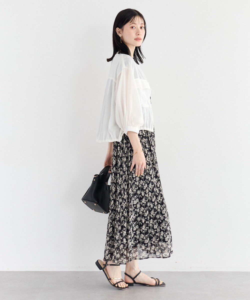 YECCA VECCA ドライタッチシアーブルゾン 