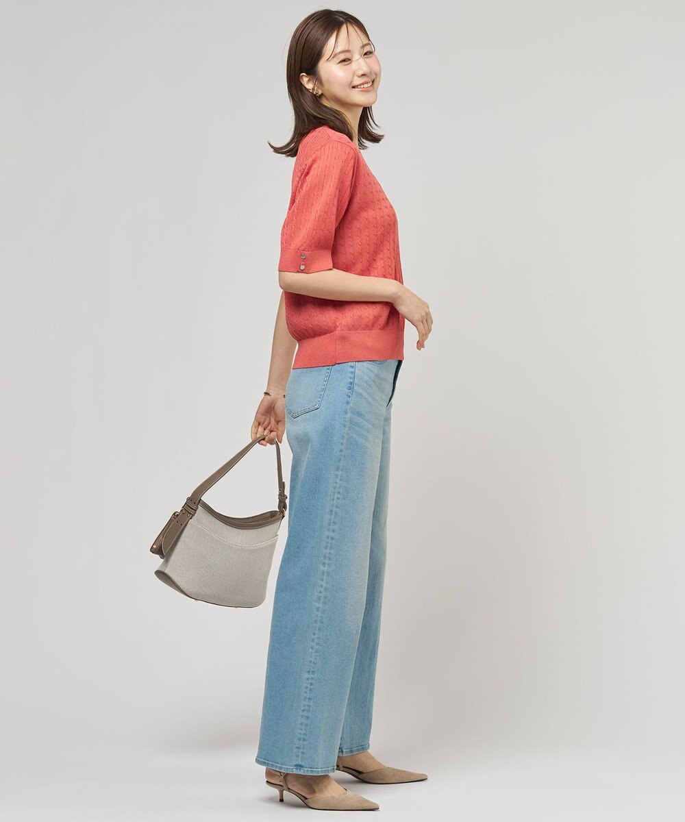 J.PRESS LADIES L  Vis/Peスパーク クルーネック プルオーバー 