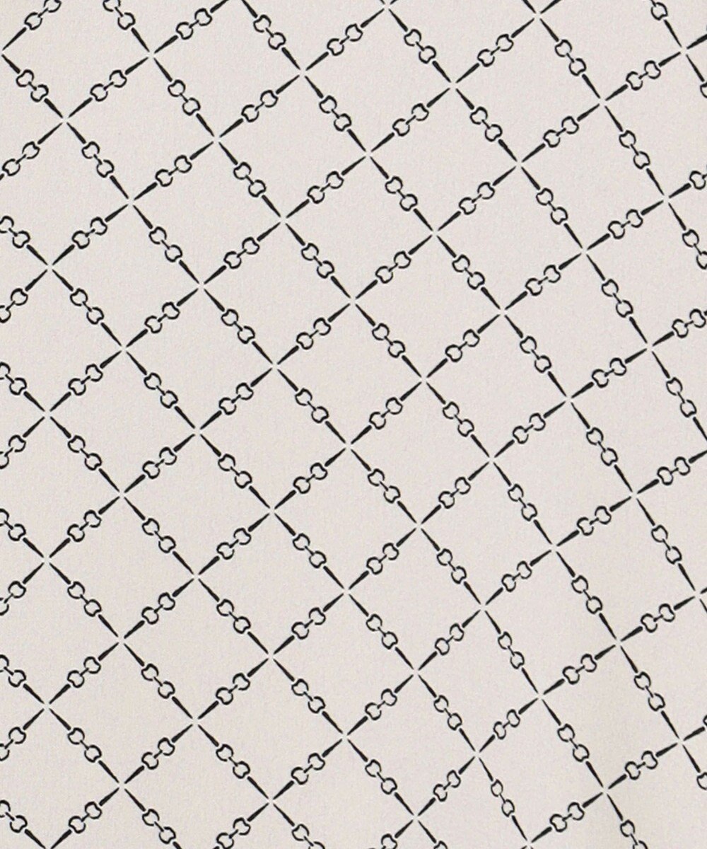 ICB L 【先行予約・WEB限定カラーあり】BackSatinAmunzen 5分袖バンドカラーブラウス 