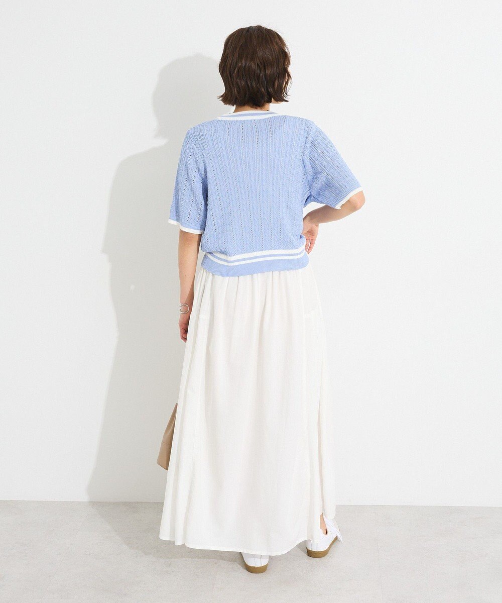 CRAFT STANDARD BOUTIQUE 別注/BHPC 刺繍ケーブル編みニット 