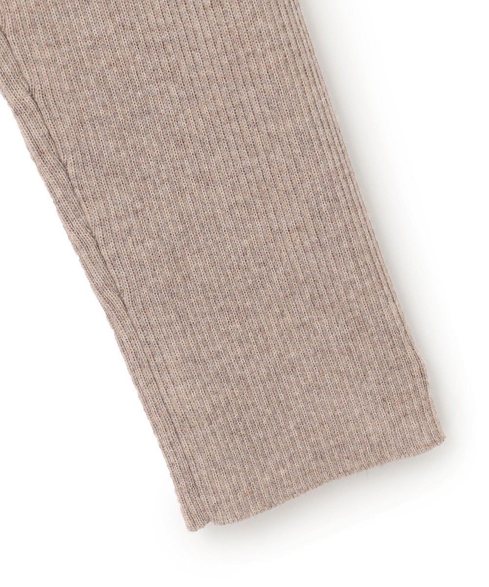 23区 【Oggi1月号/CLASSY.11月号掲載】ウーステッドウール リブタートルネック ニット 