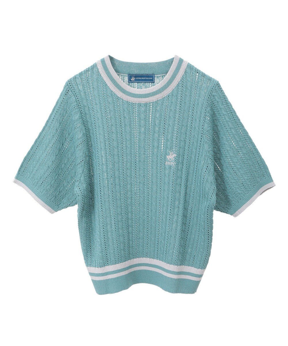 CRAFT STANDARD BOUTIQUE 別注/BHPC 刺繍ケーブル編みニット 