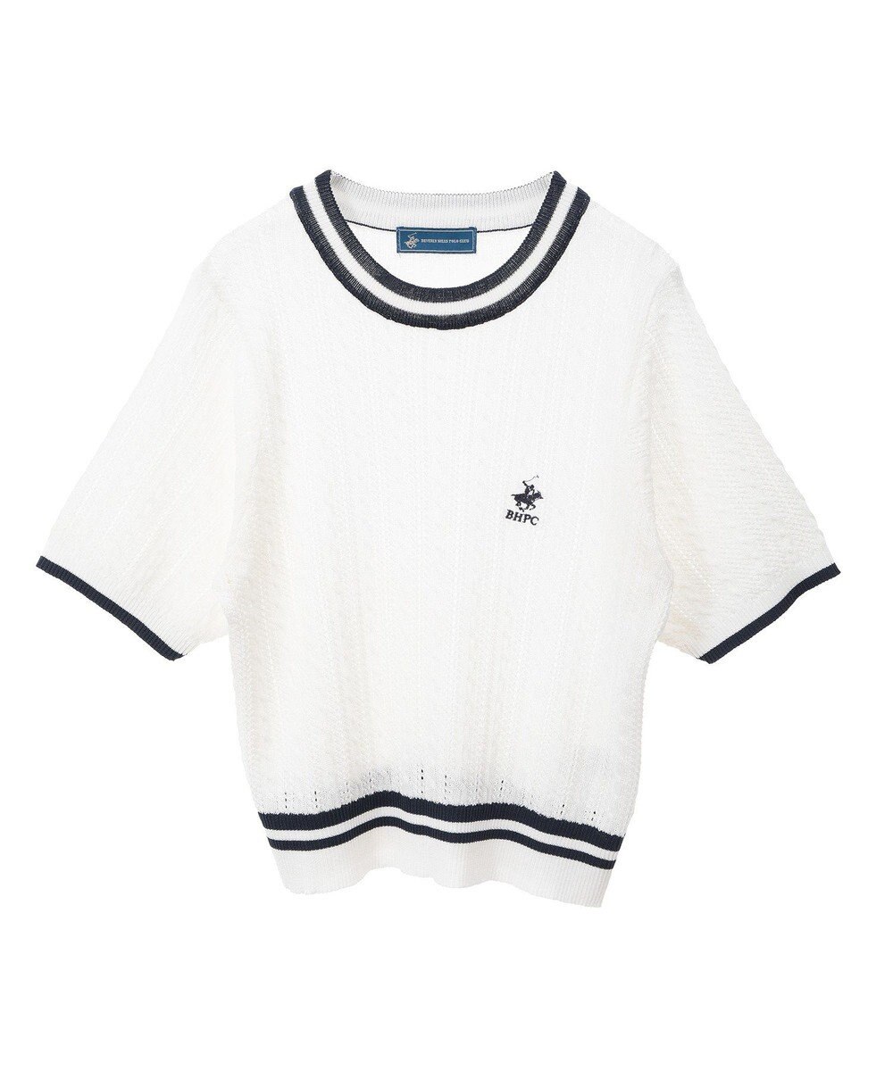 CRAFT STANDARD BOUTIQUE 別注/BHPC 刺繍ケーブル編みニット 