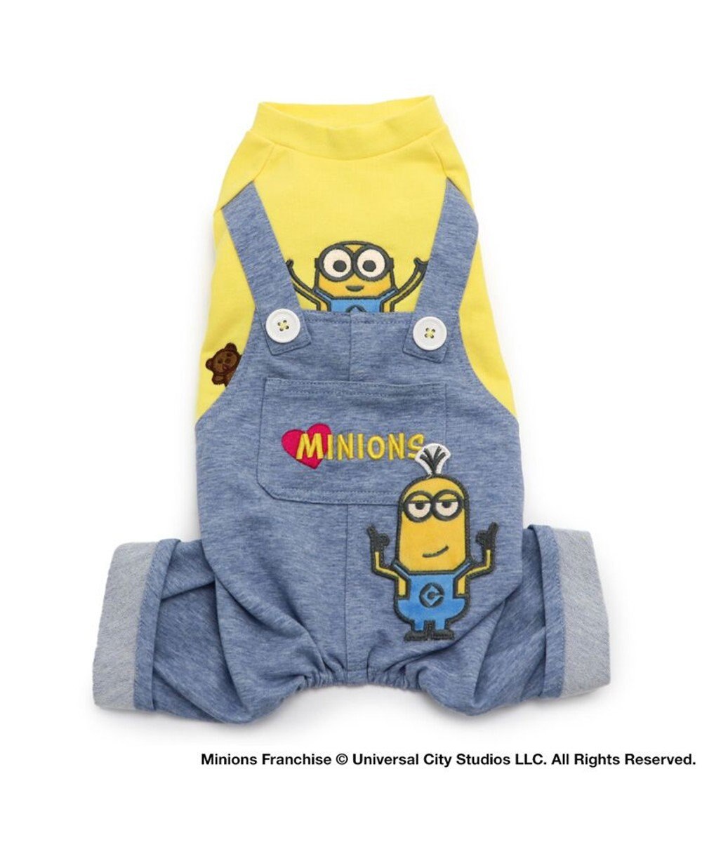 PET PARADISE ミニオン パンツ つなぎ 【小型犬】 デニム風 