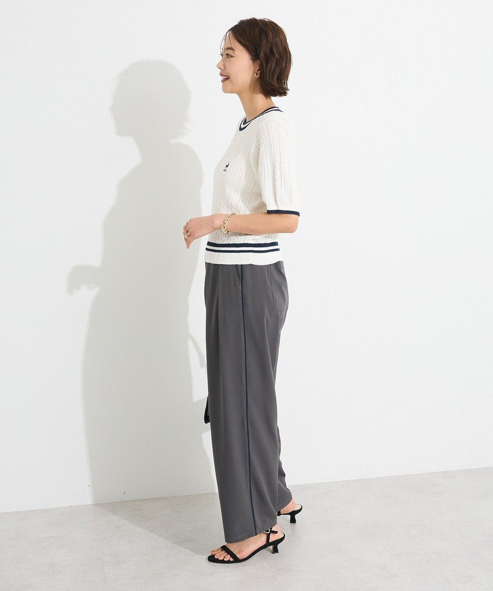 CRAFT STANDARD BOUTIQUE 別注/BHPC 刺繍ケーブル編みニット 