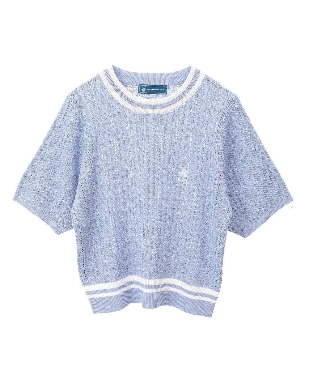 CRAFT STANDARD BOUTIQUE 別注/BHPC 刺繍ケーブル編みニット 