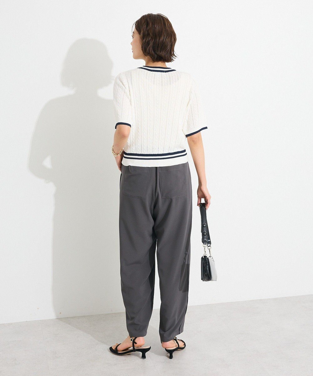 CRAFT STANDARD BOUTIQUE 別注/BHPC 刺繍ケーブル編みニット 