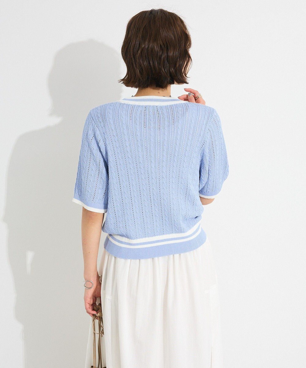 CRAFT STANDARD BOUTIQUE 別注/BHPC 刺繍ケーブル編みニット 