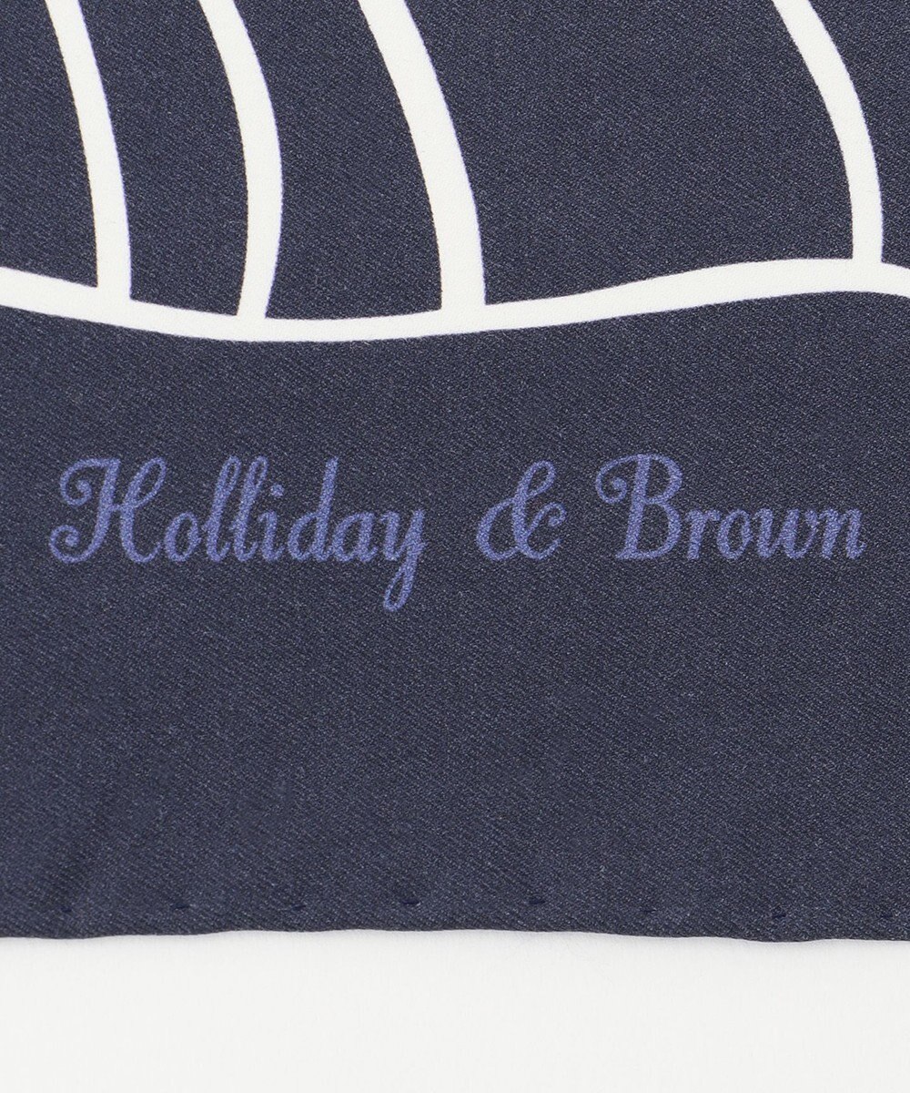 JOSEPH ABBOUD 【イタリア製】ジオメトリックパターンチーフ 