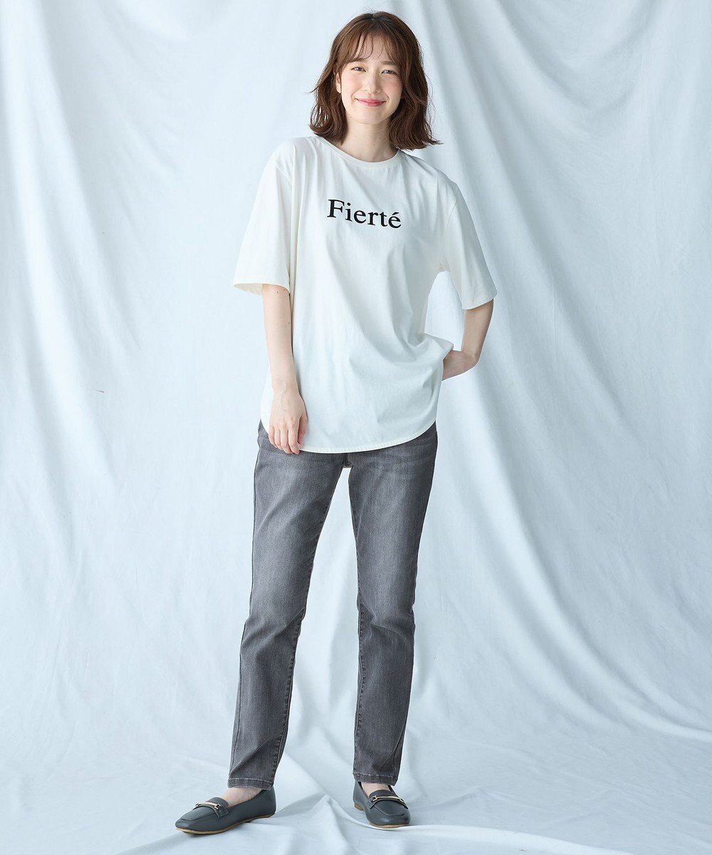 ANY フロッキーロゴテールTシャツ 