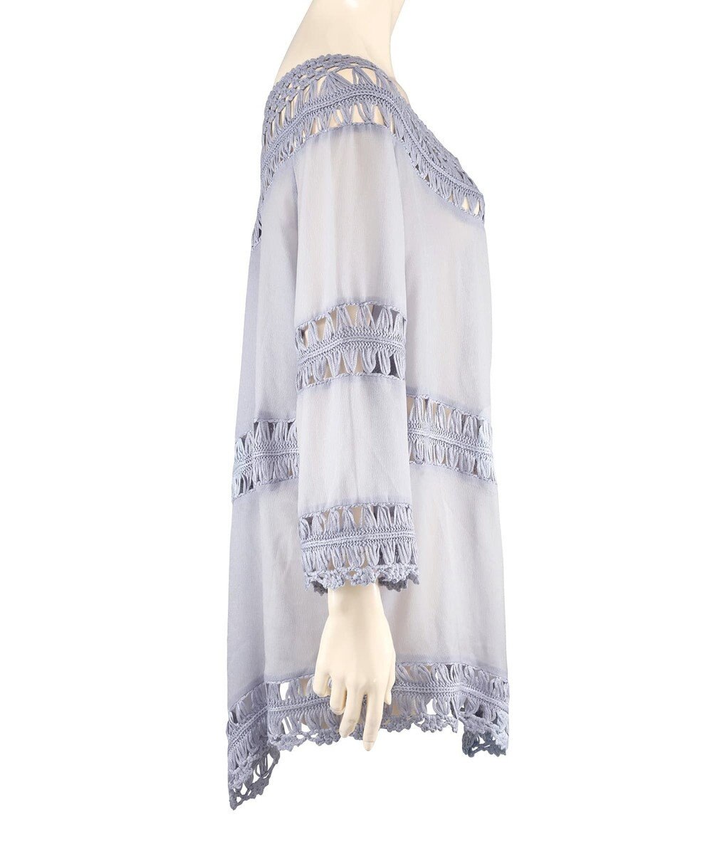 San-ai Resort（三愛水着楽園） クロシェ羽織　F　　【San-ai Resort（サンアイリゾート）】 