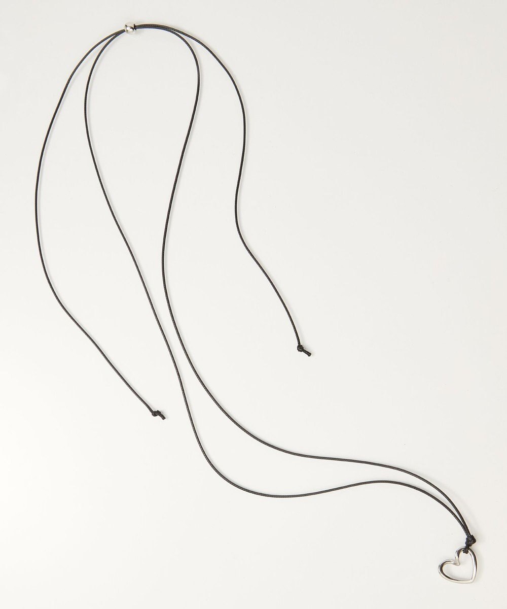 Phoebe ワンストロークハートコードチョーカーネックレス 