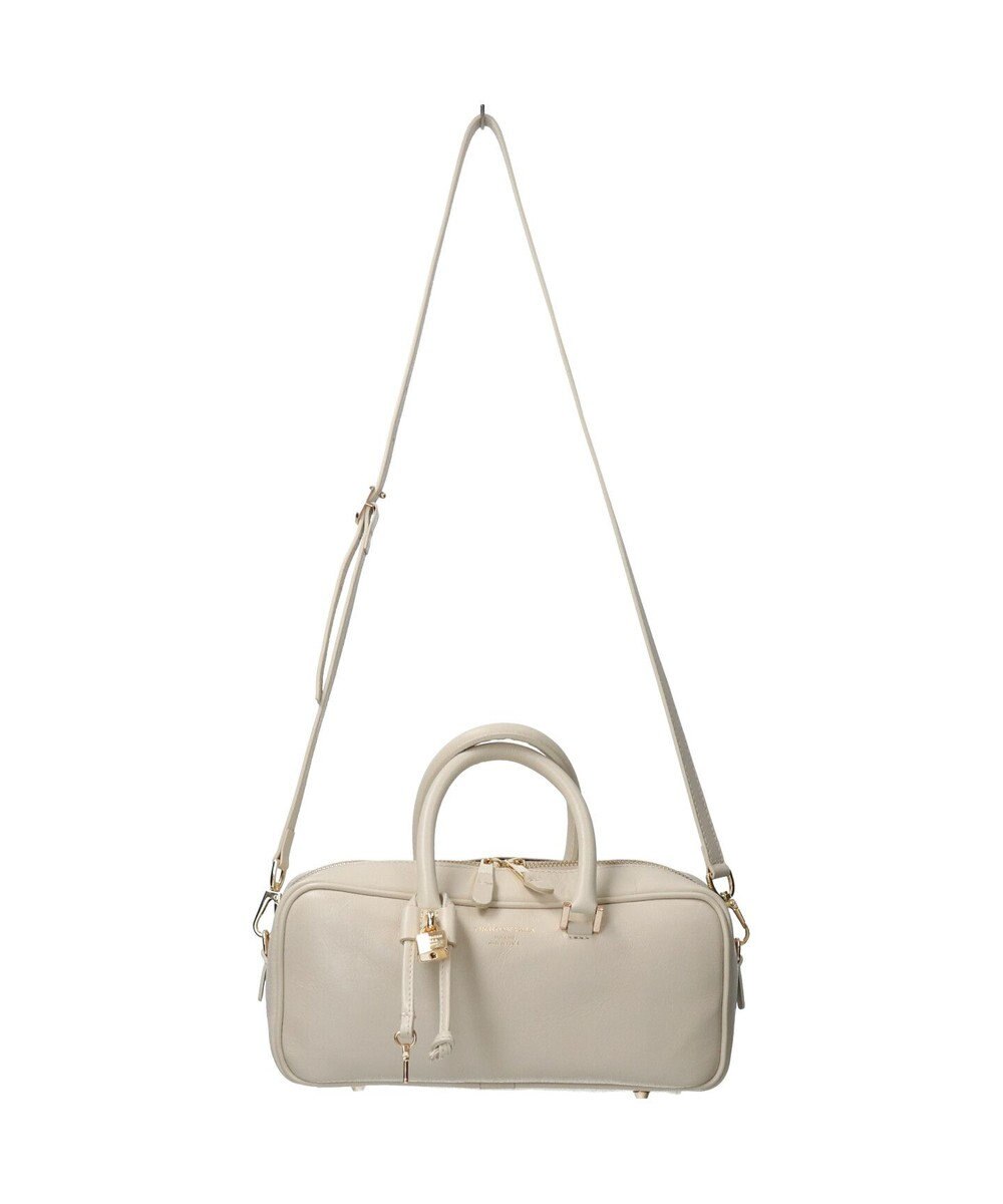 INTER-CHAUSSURES 【CHRISTIAN VILLA】レザーハンドルハンドバッグ 