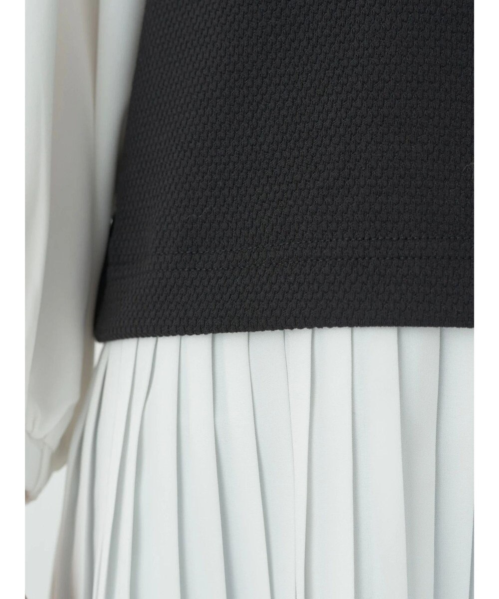 earth music&ecology プリーツドッキングプルオーバー 