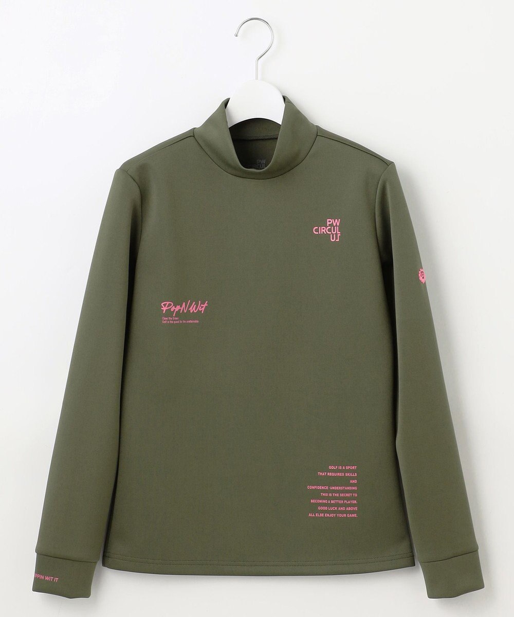 PW CIRCULUS 【ストレッチ / 快適 / 一枚でサマになる】【WOMEN】NEW ロングスリーブモック T 