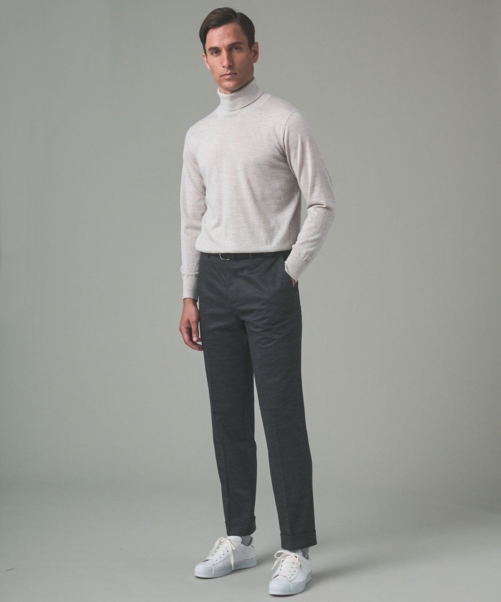 GOTAIRIKU セットアップ対応【洗える/ストレッチ/シワになりにくい】ウォッシャブルジャージー セットアップパンツ 