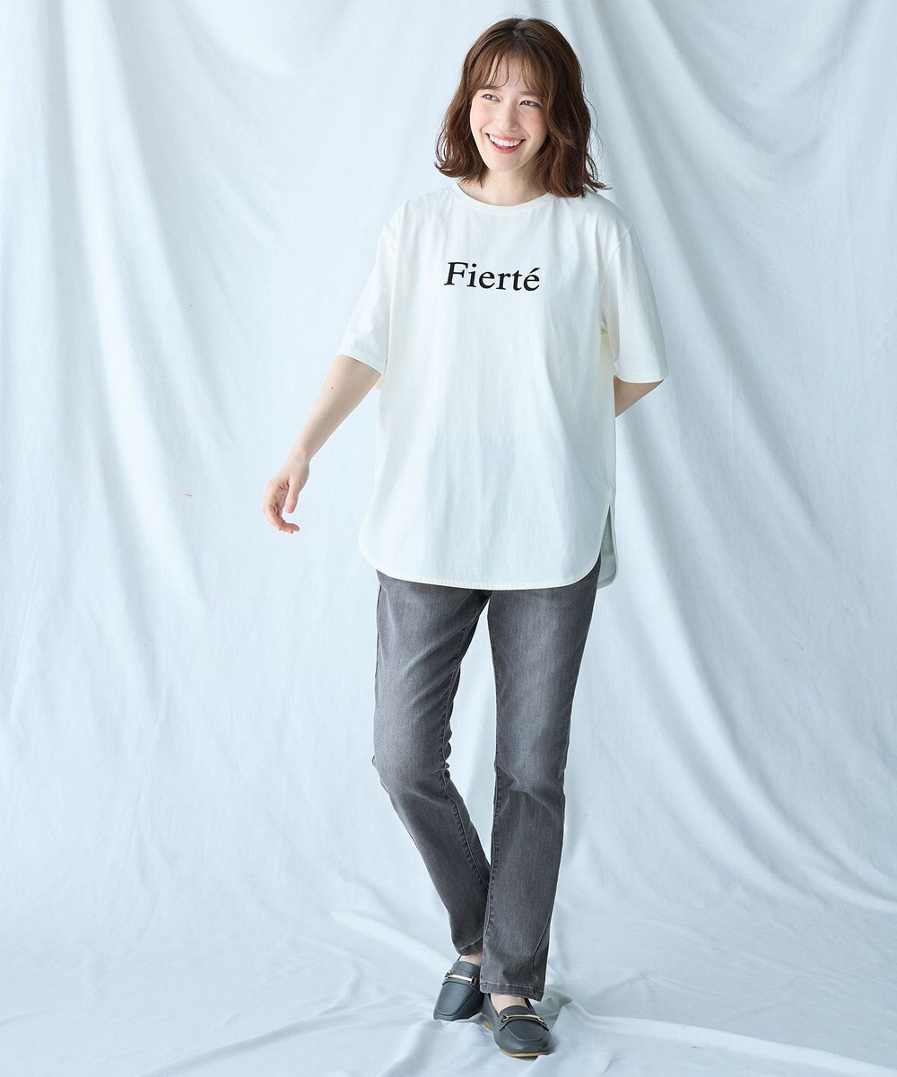 ANY フロッキーロゴテールTシャツ 