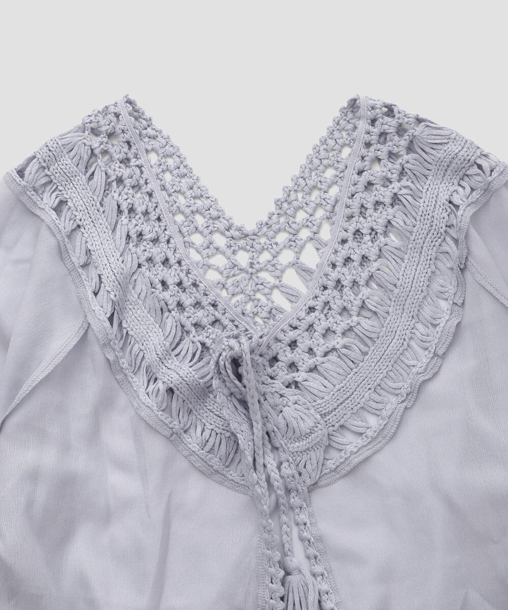 San-ai Resort（三愛水着楽園） クロシェ羽織　F　　【San-ai Resort（サンアイリゾート）】 