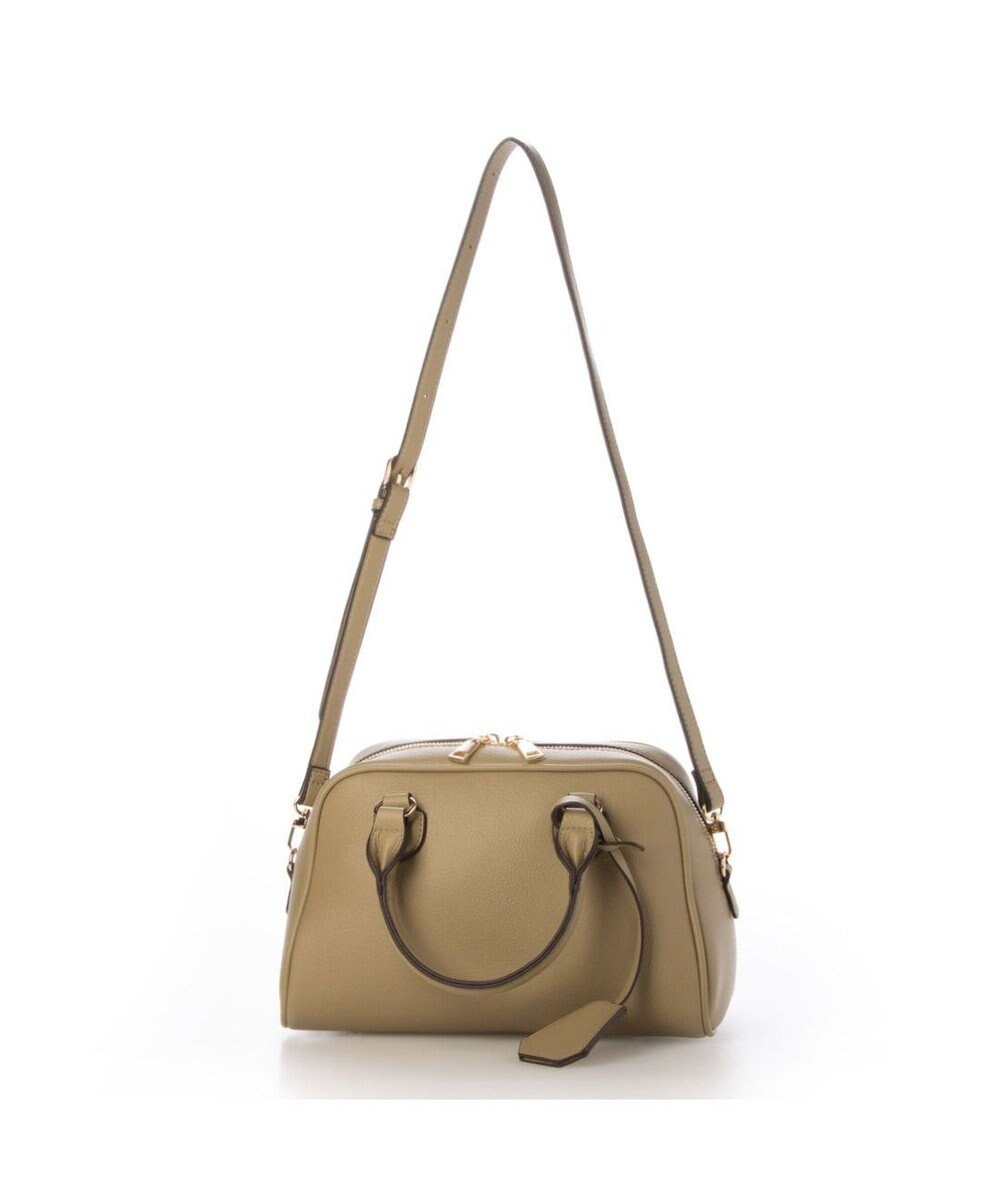 UNBILLION 【テレビ ドラマ着用アイテム】カシュカシュ cachecache / シボフェイクレザー2wayボストンバッグ 