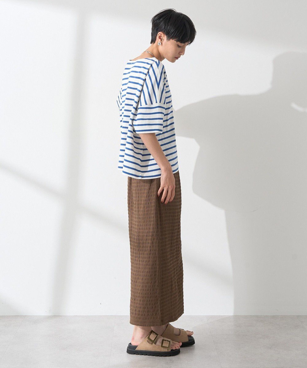 AMERICAN HOLIC バスクボーダー半袖プルオーバー 