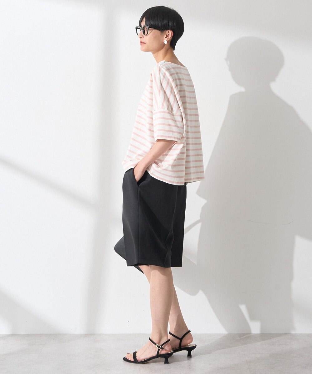 AMERICAN HOLIC バスクボーダー半袖プルオーバー 