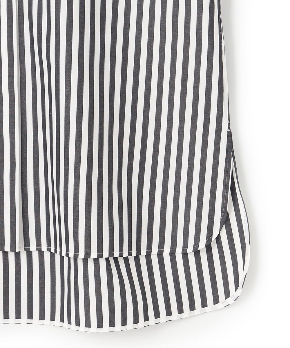 BEIGE， PERSIMMON / バンドカラーシャツ 