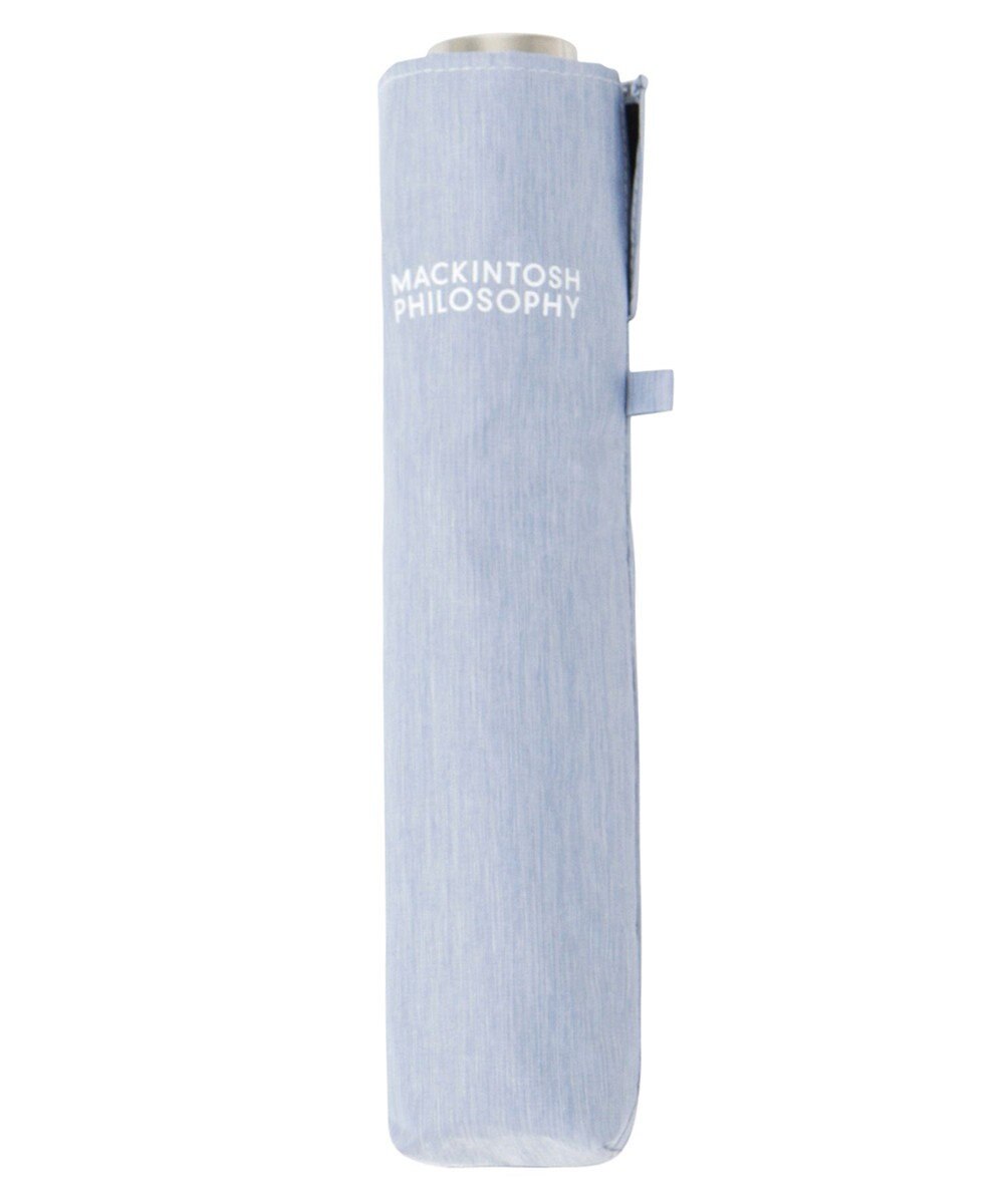 MOONBAT 【フワクール生地使用/軽量】MACKINTOSH PHILOSOPHY 遮光 晴雨兼用 折りたたみ日傘 シャンブレー 