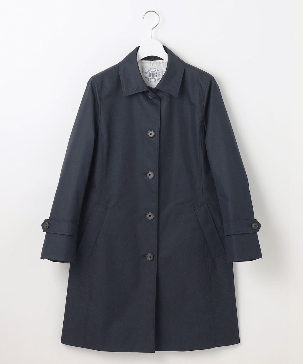 J.PRESS LADIES L 【撥水・WEB限定カラーあり】コットンポリエステル ツイル ロング コート 