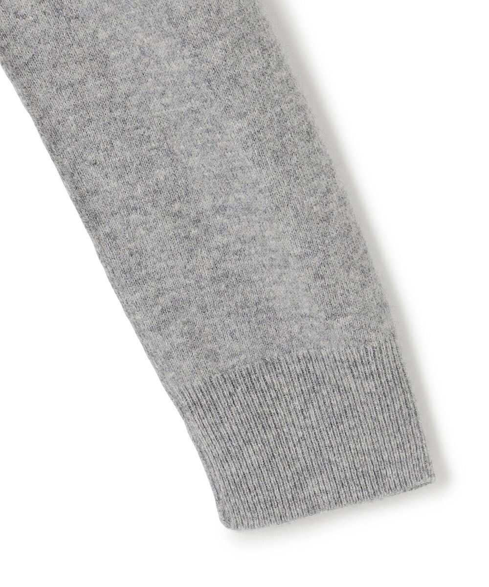 BEIGE， 【WEB限定・洗える】ROGAN / バイカラーウールハイネックニット 