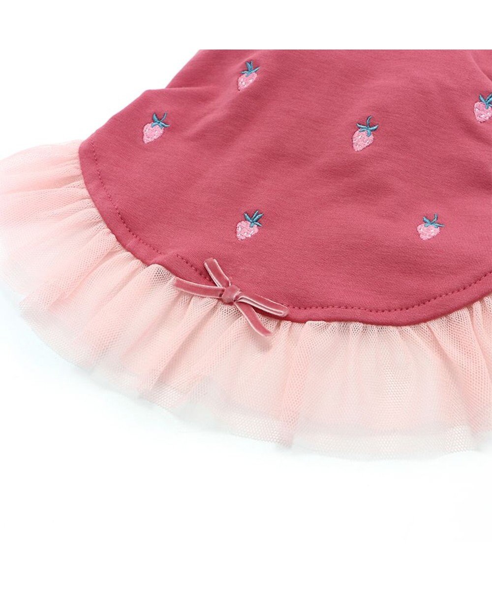 PET PARADISE ペットパラダイス パーカー 苺柄 《ピンク》 小型犬 