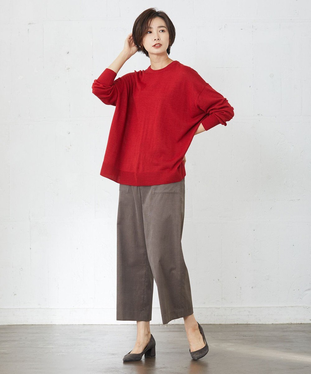 J.PRESS LADIES 【洗える】DRALON MERINO ニット 