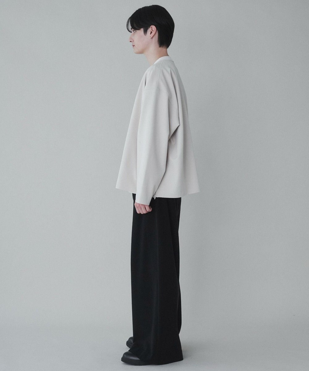 WEGO 【ユニセックス着用ITEM】トロミノーカラーブルゾン 