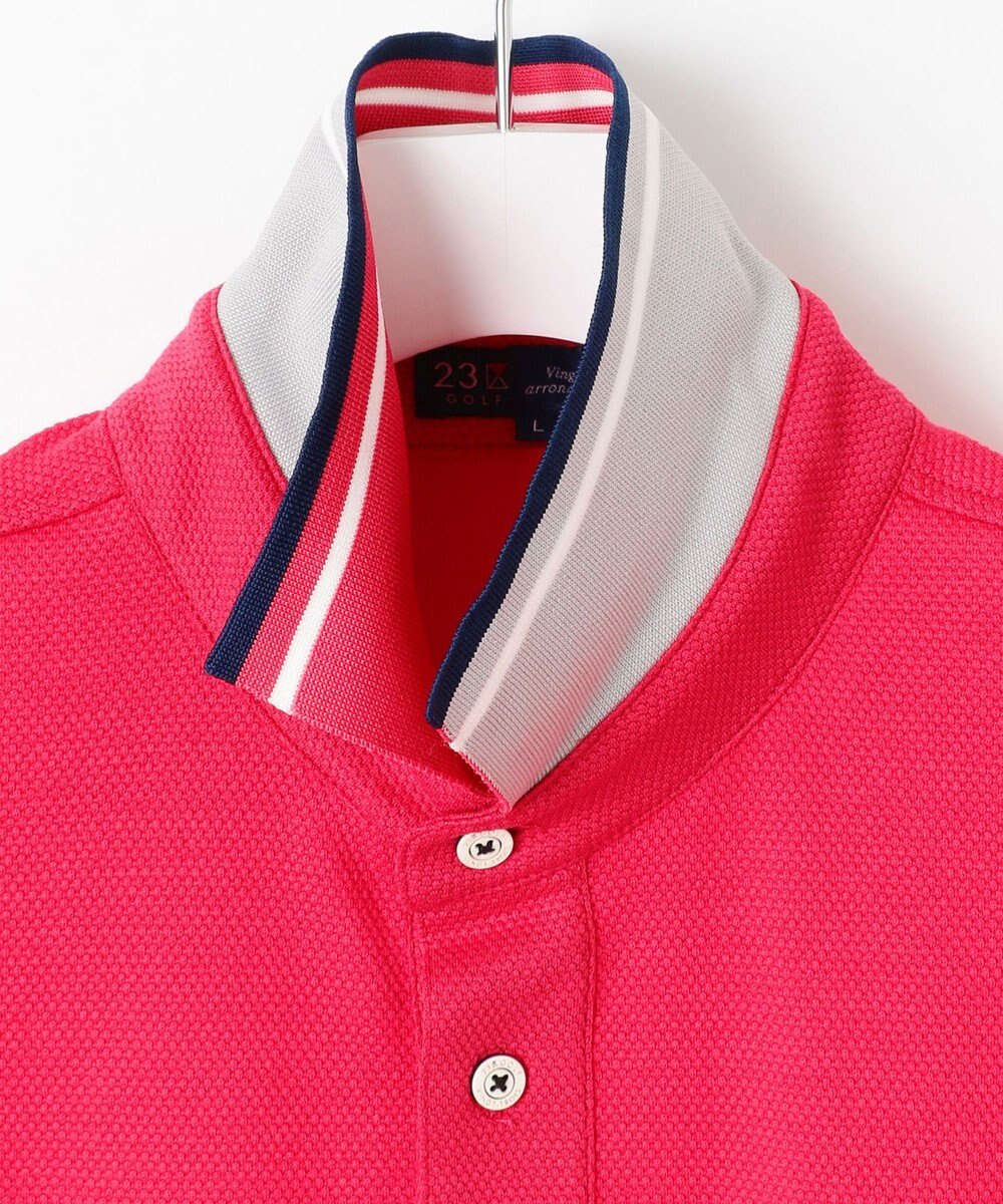 23区GOLF 【MEN】【吸水速乾/UVカット】ベーシック ポロシャツ 