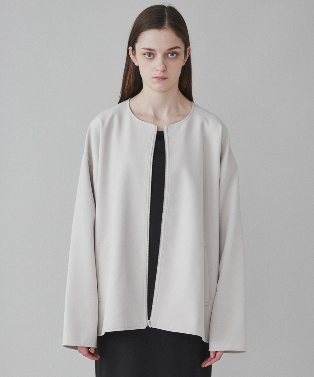 WEGO 【ユニセックス着用ITEM】トロミノーカラーブルゾン 