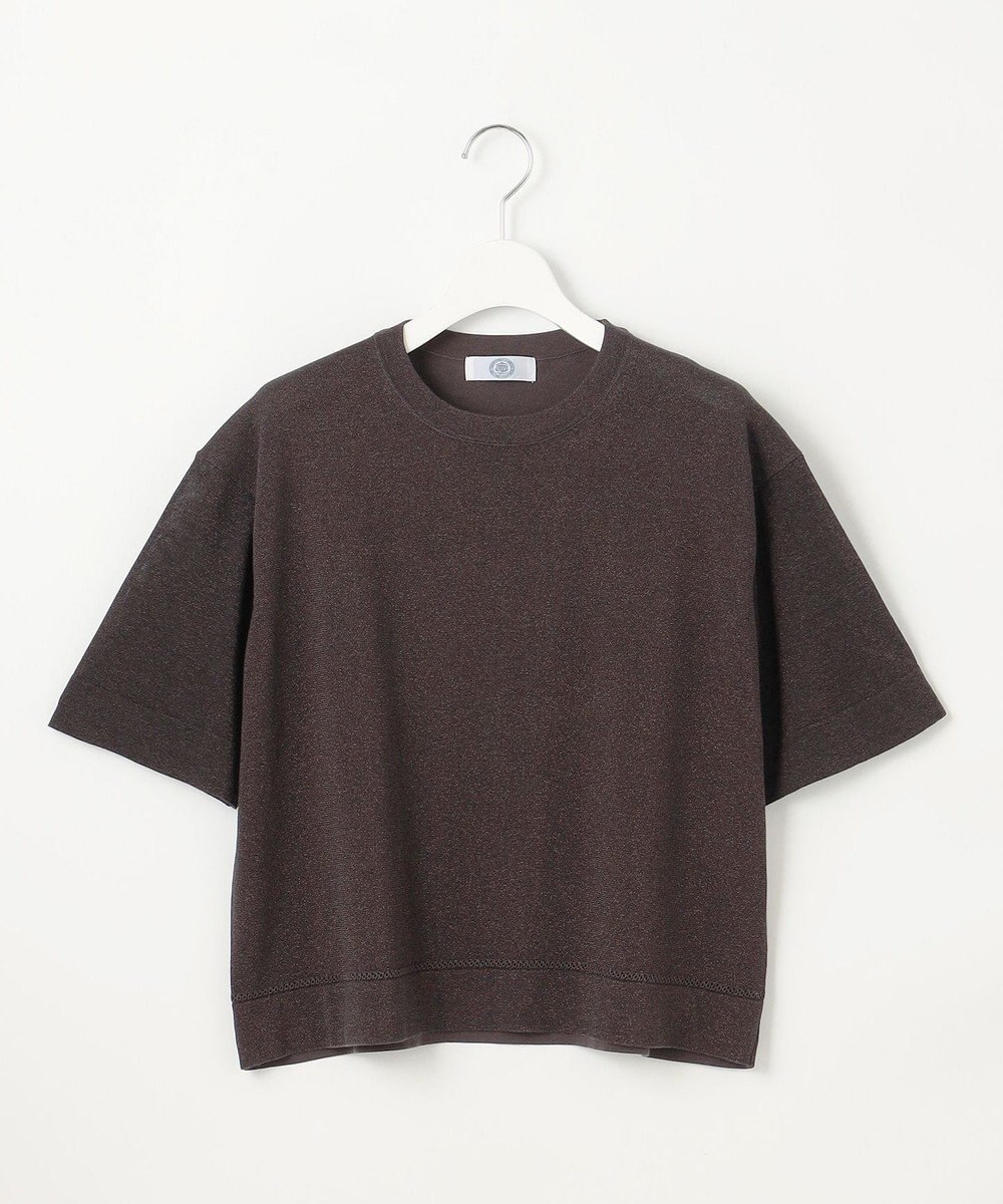 J.PRESS LADIES L 【洗える・抗菌防臭】LUREX ラメ ニットT 