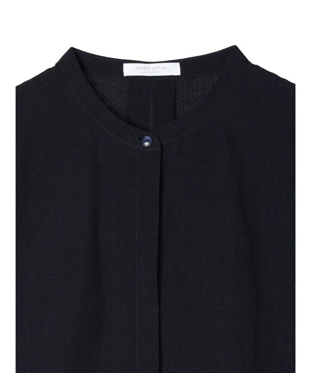 Green Parks 接触冷感　比翼ボタンチュニック 