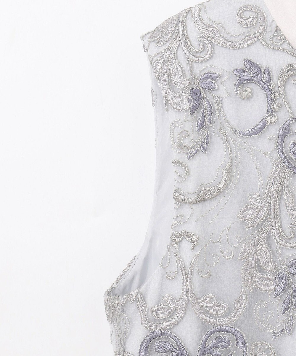 GRACE CONTINENTAL ラメオーナメントミニドレス 