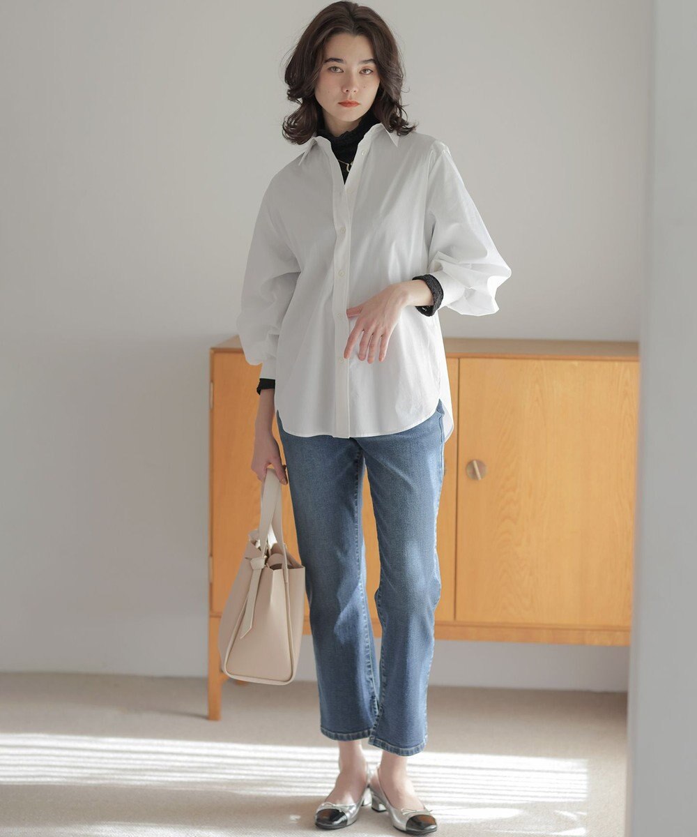 組曲 ミッドデニム パンツ 