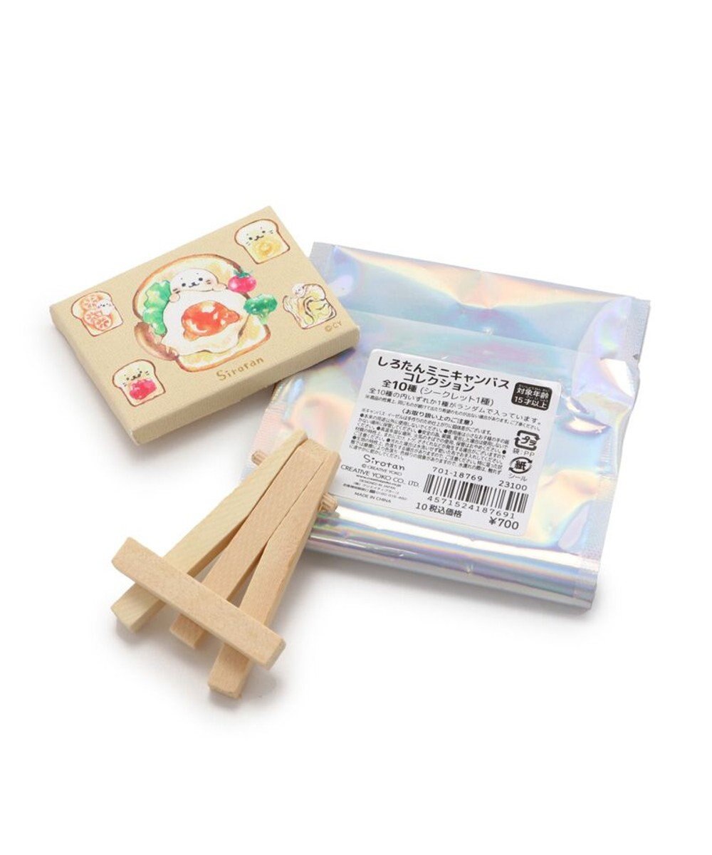 Mother garden しろたん ミニキャンバス コレクション 【単品】 7×5cm 