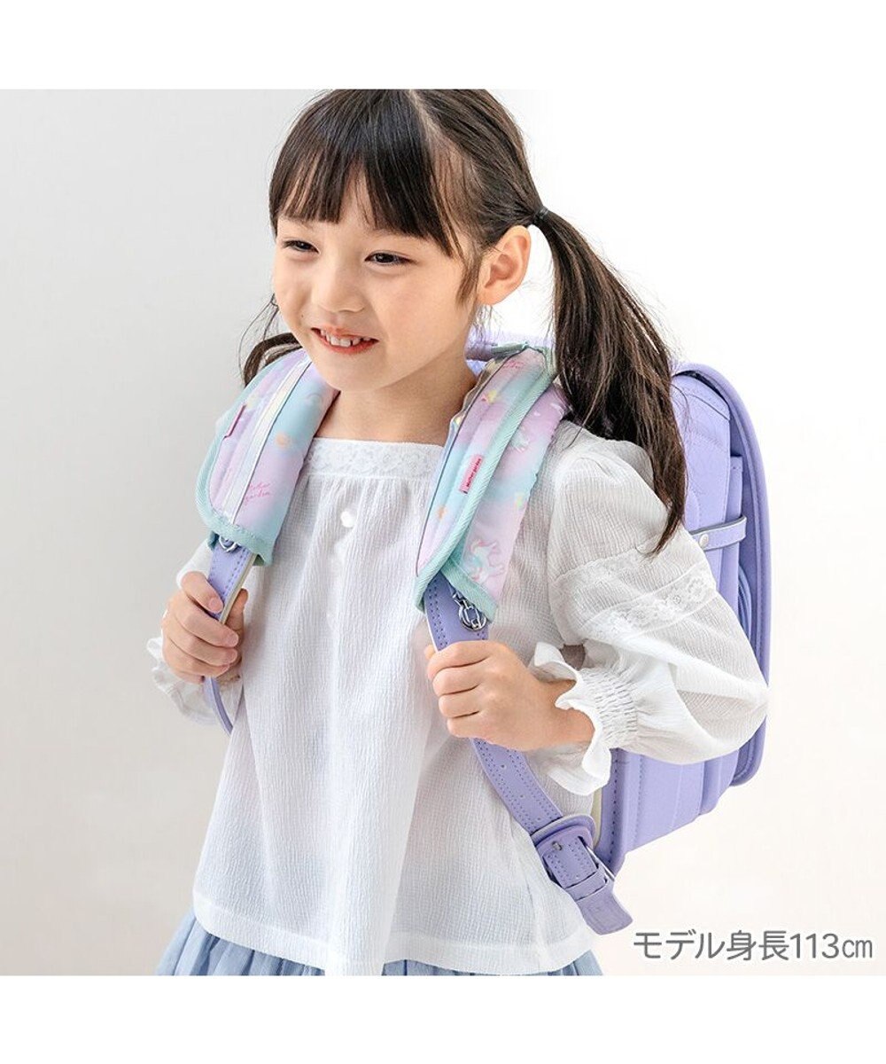 Mother garden マザーガーデン ユニコーン ランドセル ショルダーパッド 《コットンキャンディ柄》 
