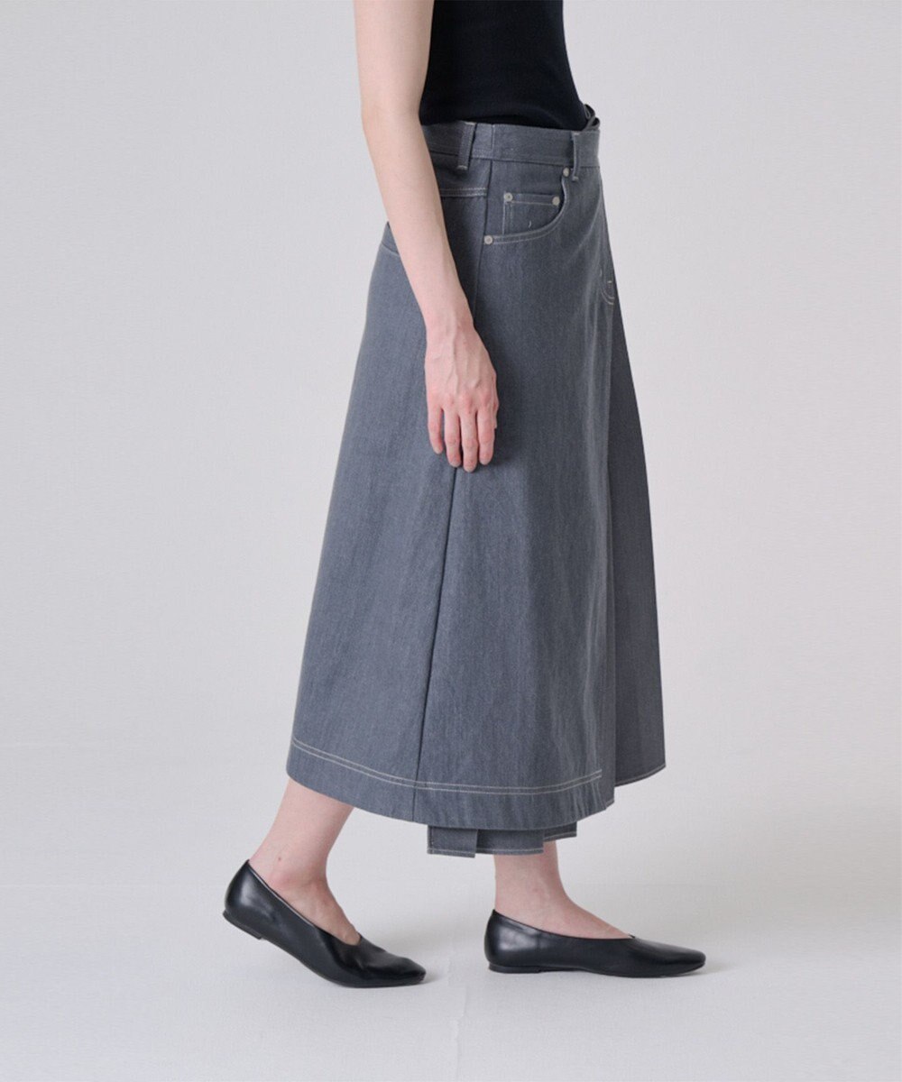 Ripo trenta anni ASYMMETRY デニムスカート 