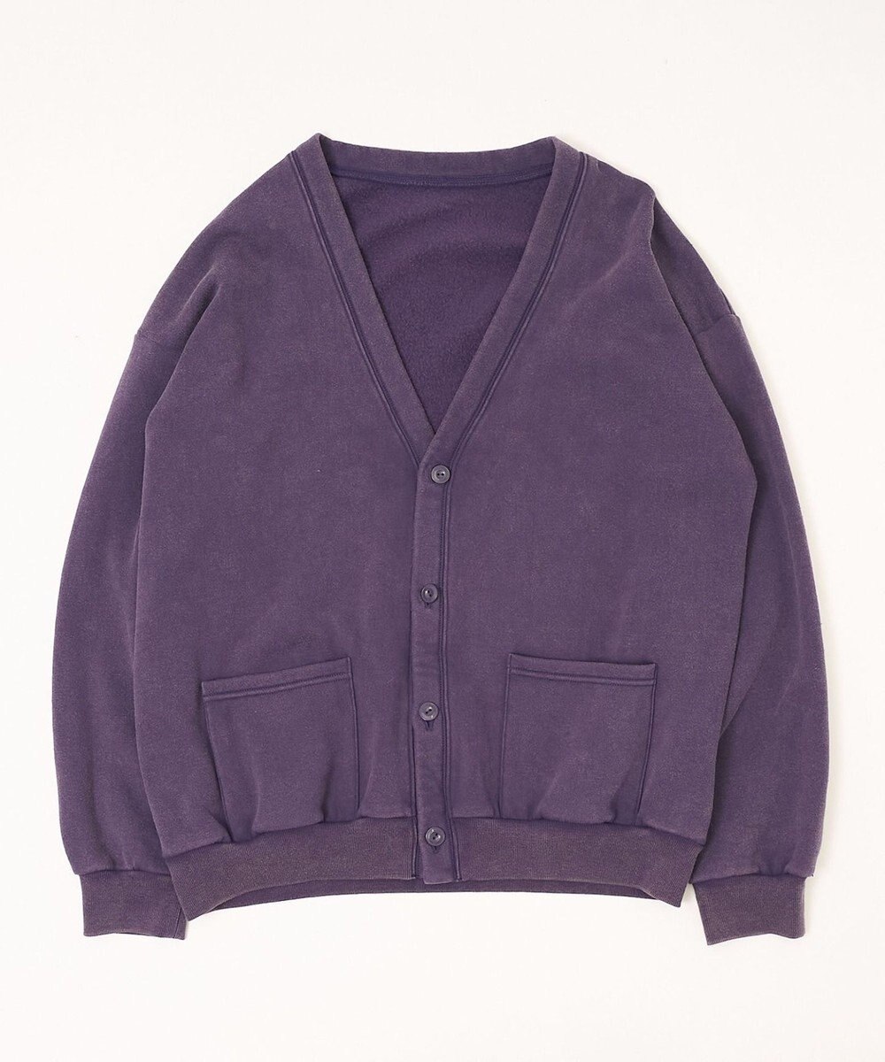WEGO 【ユニセックス着用ITEM】ケミカルスウェットカーディガン 