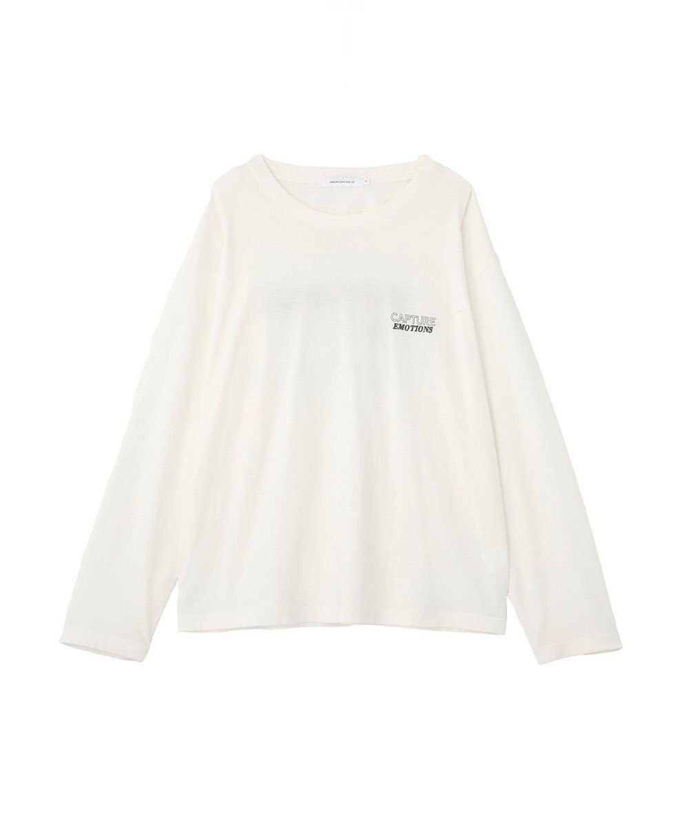 AMERICAN HOLIC NURTURING 刺繍ロゴロンT 