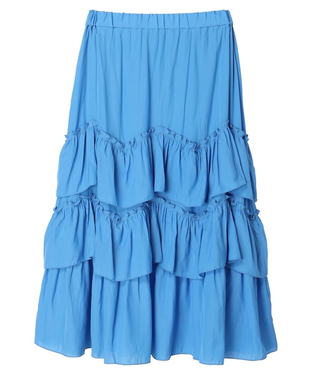 earth music&ecology ランダムティアードボリュームスカート 