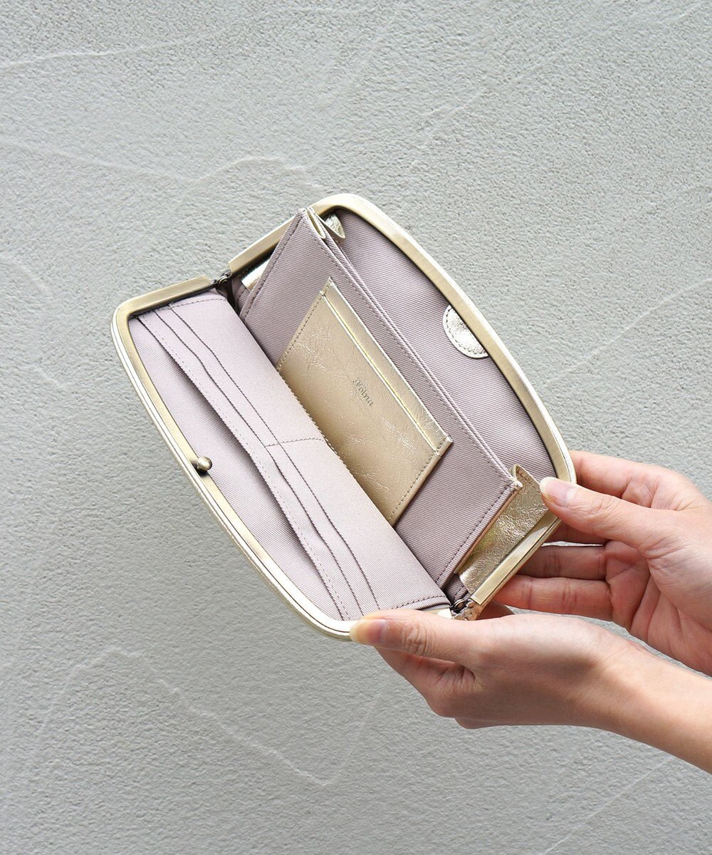 FOLNA RD ロング天溝がま口 財布 