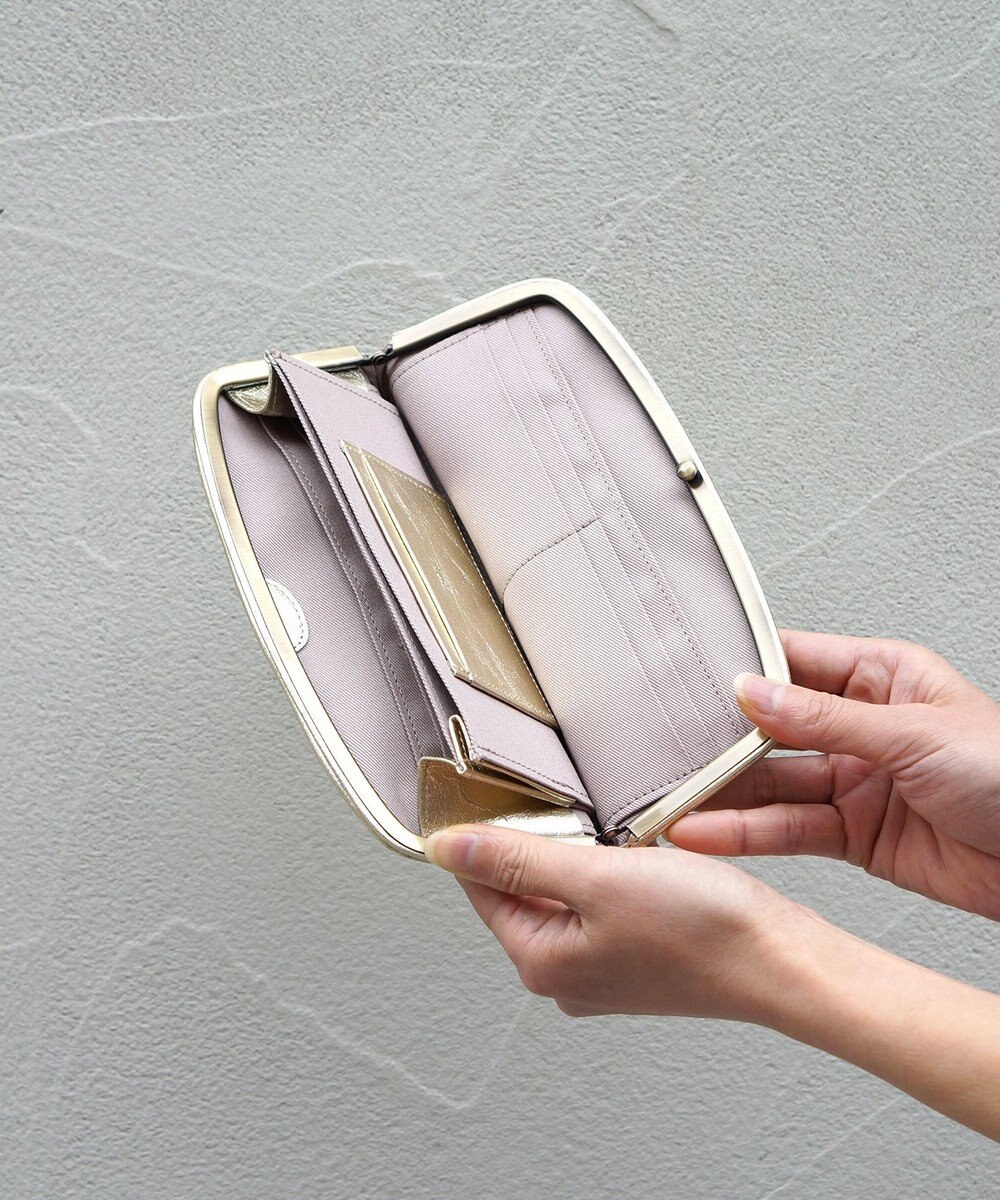 FOLNA RD ロング天溝がま口 財布 