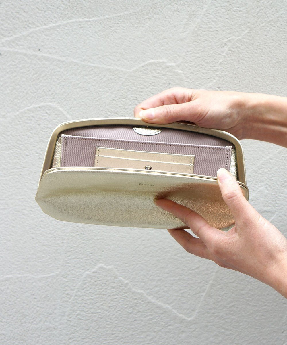 FOLNA RD ロング天溝がま口 財布 