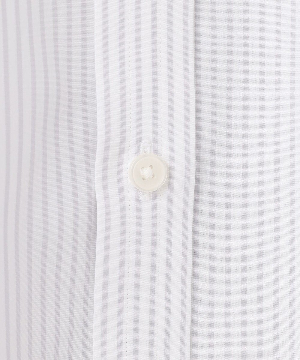 GOTAIRIKU 【形態安定】PREMIUMPLEATS_セミワイドカラー 通年ドレスシャツ（ストライプ） 